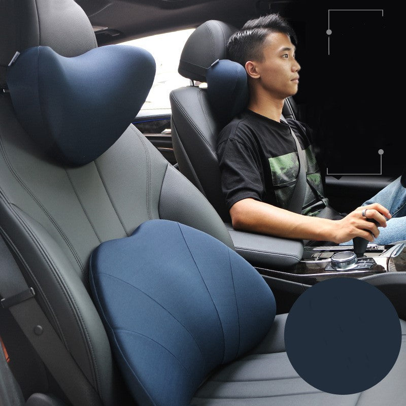 車用ヘッドレストとネックピロー