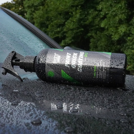 光と水に強い車の塗装用高速コーティング剤